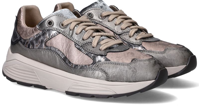 Xsensible Milau Stretchwalker Sneakers Zilver Dames