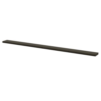 Blokhutprofiel grenenhout antraciet ca. 2,8 x 13,5 cm, lengte ca. 180 cm