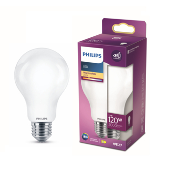 Philips LED peer E27 120W mat niet dimbaar