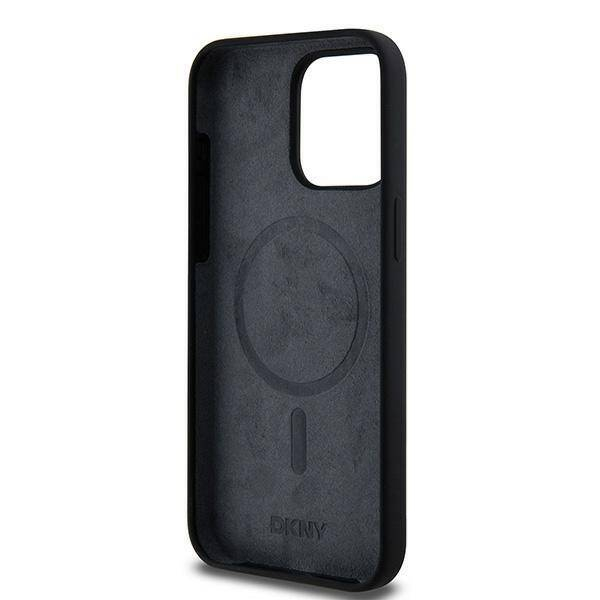 iPhone 14 Pro Max MagSafe Silikon Hülle Case (DKHMP14XSNYACH) - Schwarz
