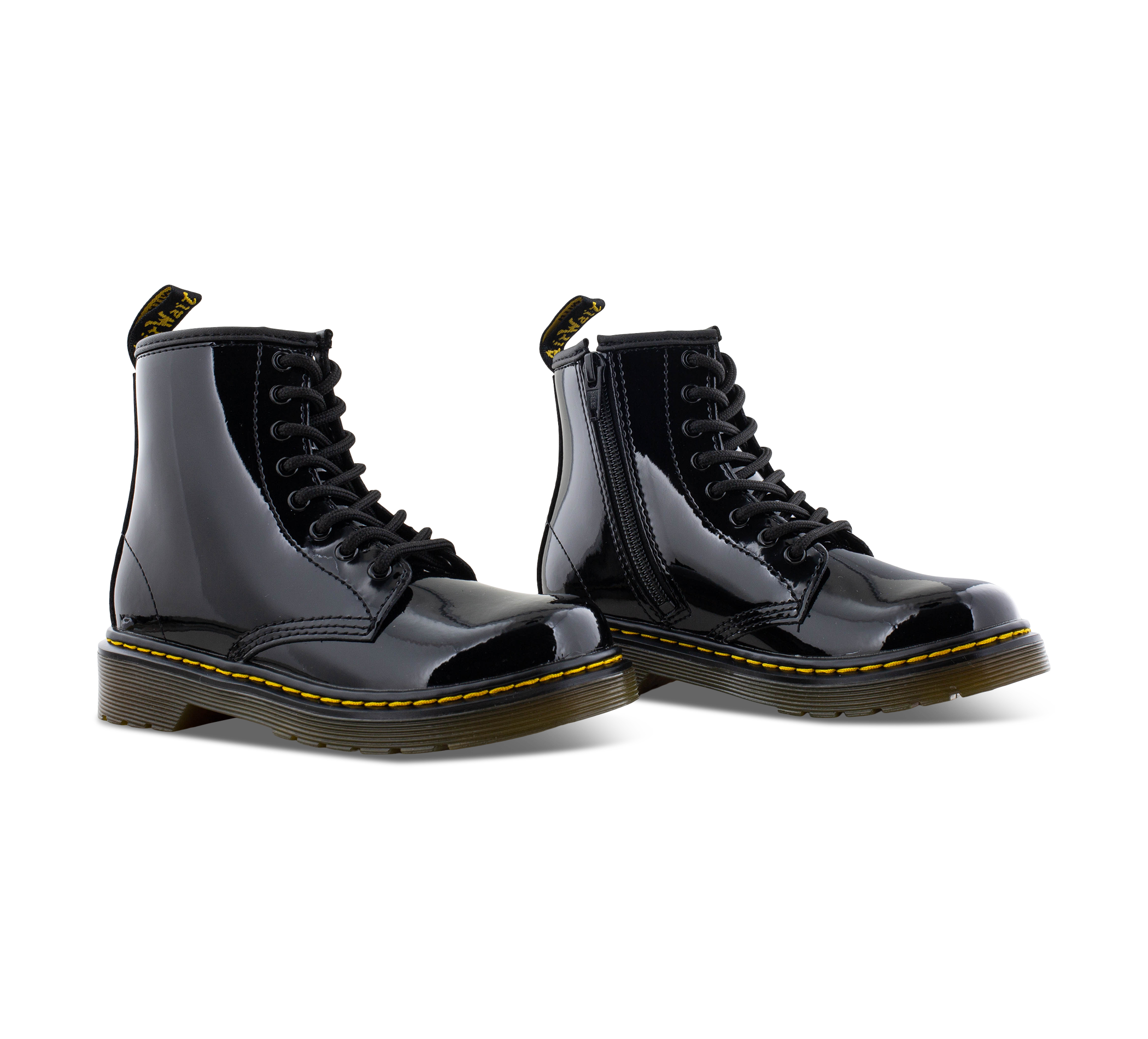 Dr. Martens Junior 1460 Lacklederstiefel - Schnürschuhe