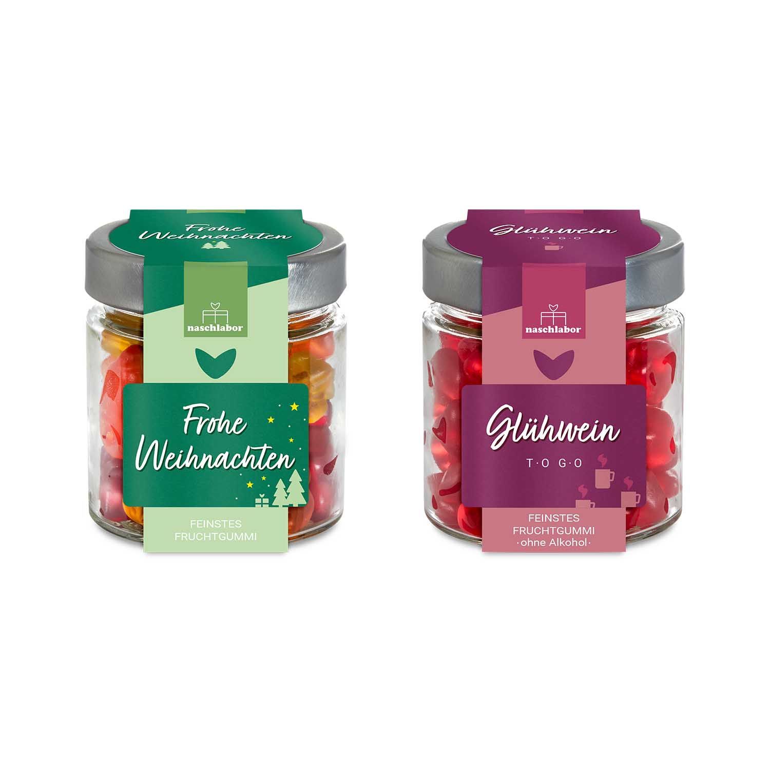 naschlabor Bundle 2er-Set Weihnachten im Glas