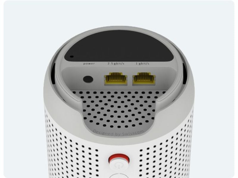 Swisscom WLAN-Bridge WLAN-Box 5 für Box 2 / 3 / 4 / 5 / 5 P Starke WLAN-Power überall zuhause mit Wi-Fi 7