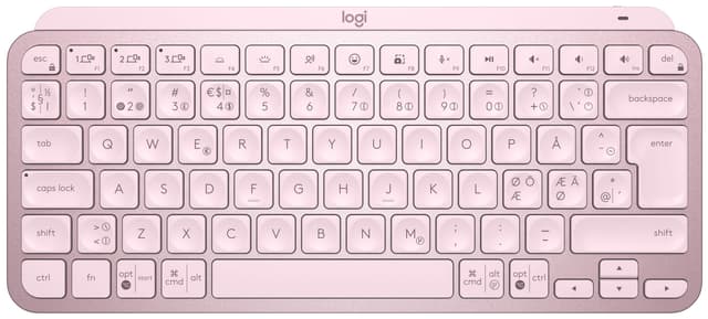 Logitech MX Keys Mini trådløst tastatur (rose)