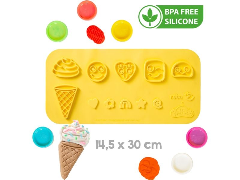 roba Spielset Play-Doh ohne Schürze Kreatives Spiel-Set