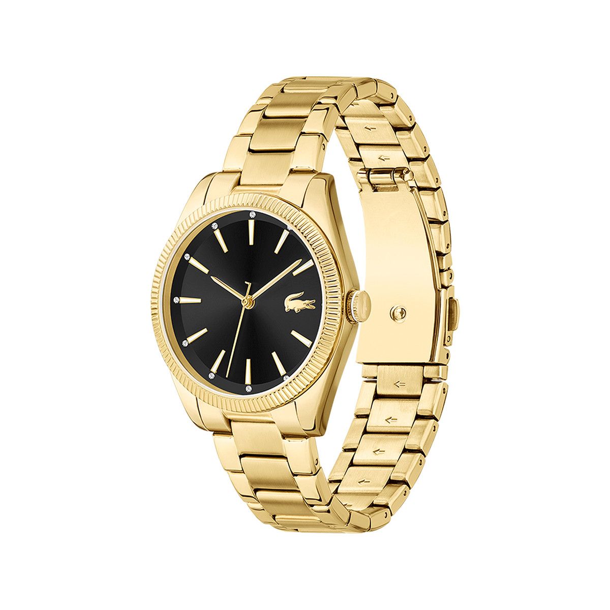 Montre LACOSTE Capucine femme bracelet acier doré jaune