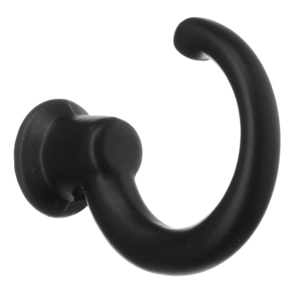 VEGGKROK BESLAGSBODEN 28MM MATT SVART 2STK