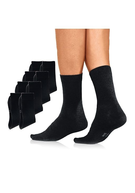 H.I.S Basicsocken Packung, 8 Stk. tlg. mit hohem Baumwollanteil