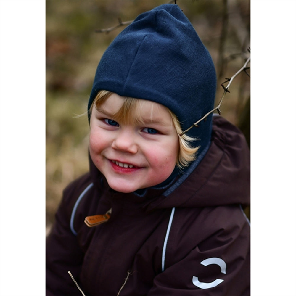 Uld Elefanthue Blue Nights - Mikk-Line | Luksusbaby