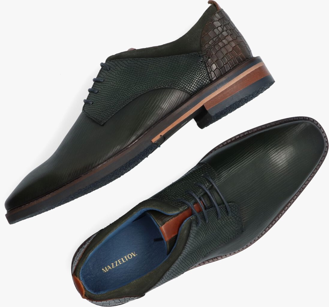 MAZZELTOV groene mazzeltov nette schoenen bari
