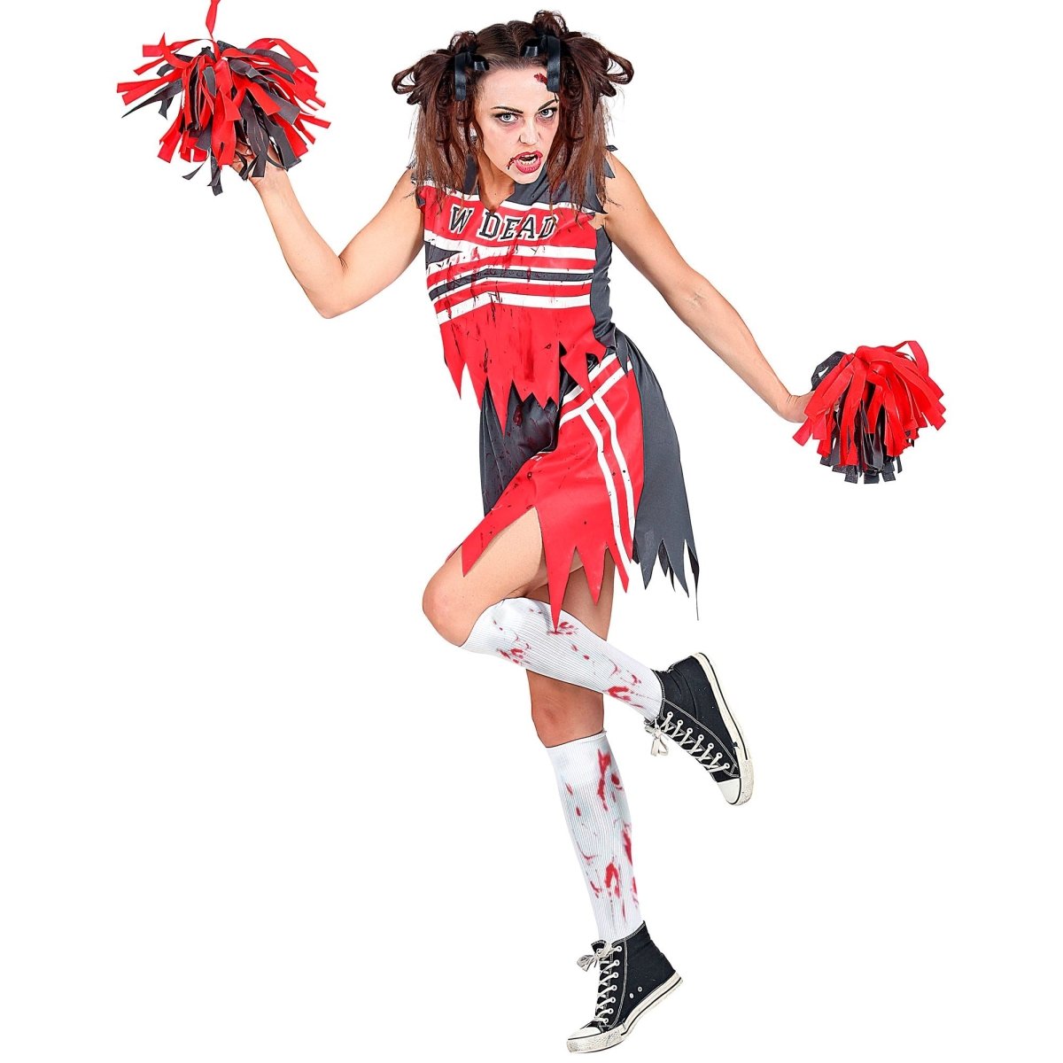 Halloween Jurk Dames Zombie Cheerleader
