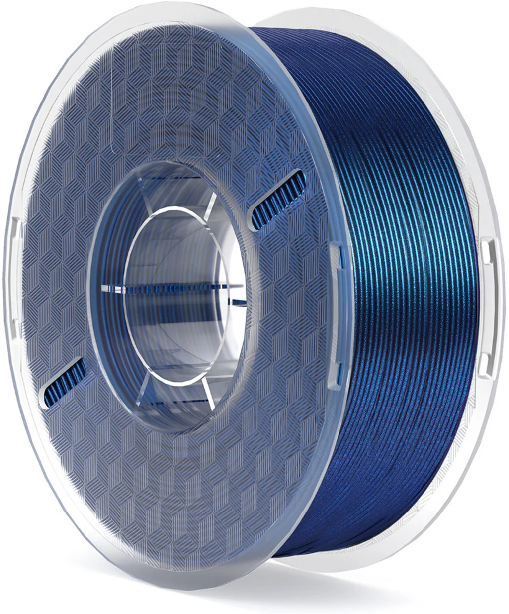 Elegoo  PLA Galaxy Peacock Blue, 1,75 mm / 1000 g    Anfängerfreundliches PLA mit Glitzer Effekt in Dunkelblau