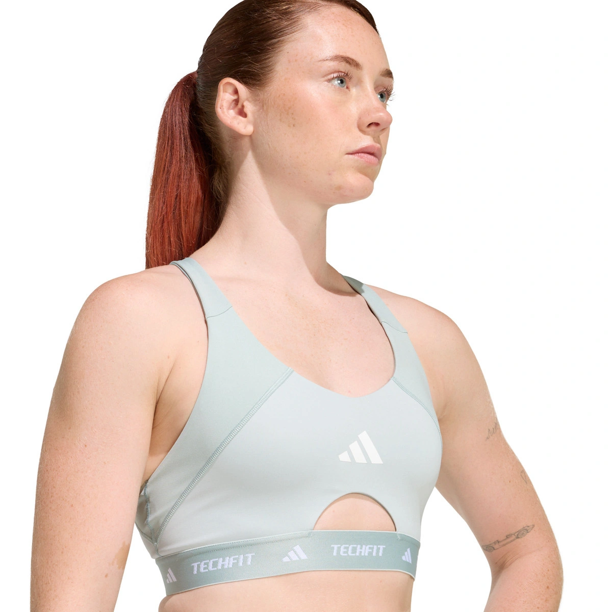 Soutien desportivo adidas Techfit Cb Medium-Support Mulher