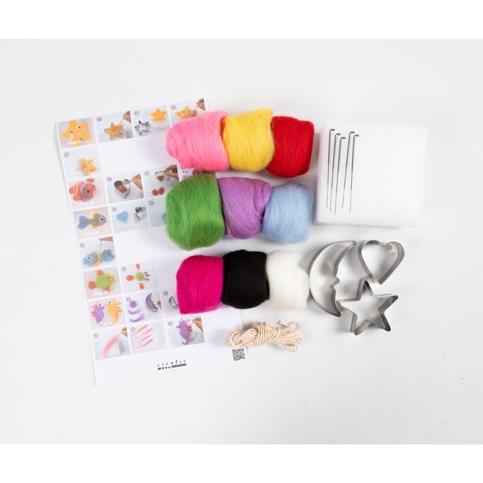 Kids hobbypakket naaldvilten