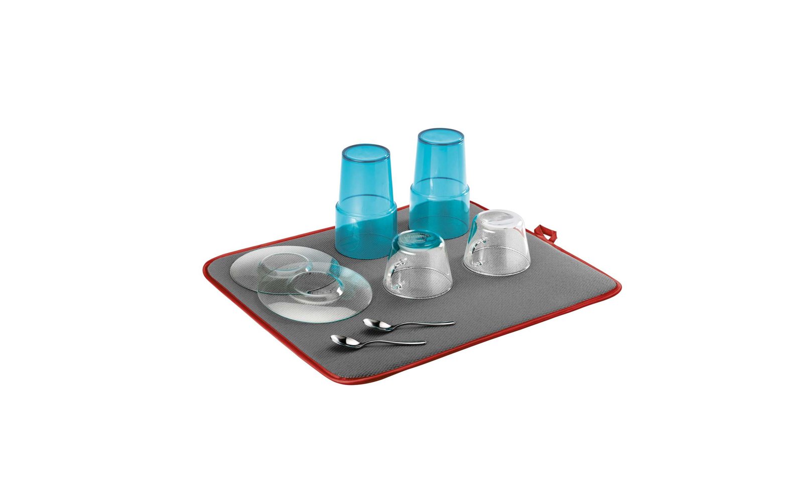 Metaltex Softex Microfaser Abtropfmatte anthrazit