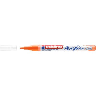 Edding 5300 - Marqueur acrylique - orange fluo