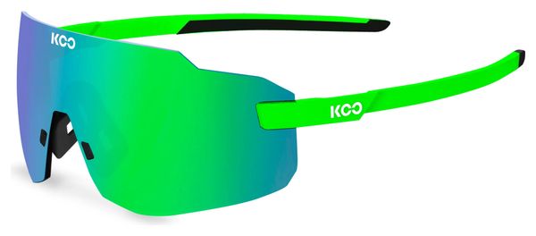 Lunettes KOO Supernova Vert Fluo - Verres Vert Miroir