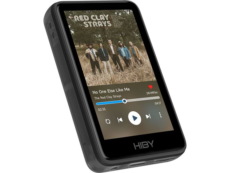 HiBy HiRes-Player R1 Schwarz Hochauflösender Musikplayer mit Bluetooth und WiFi