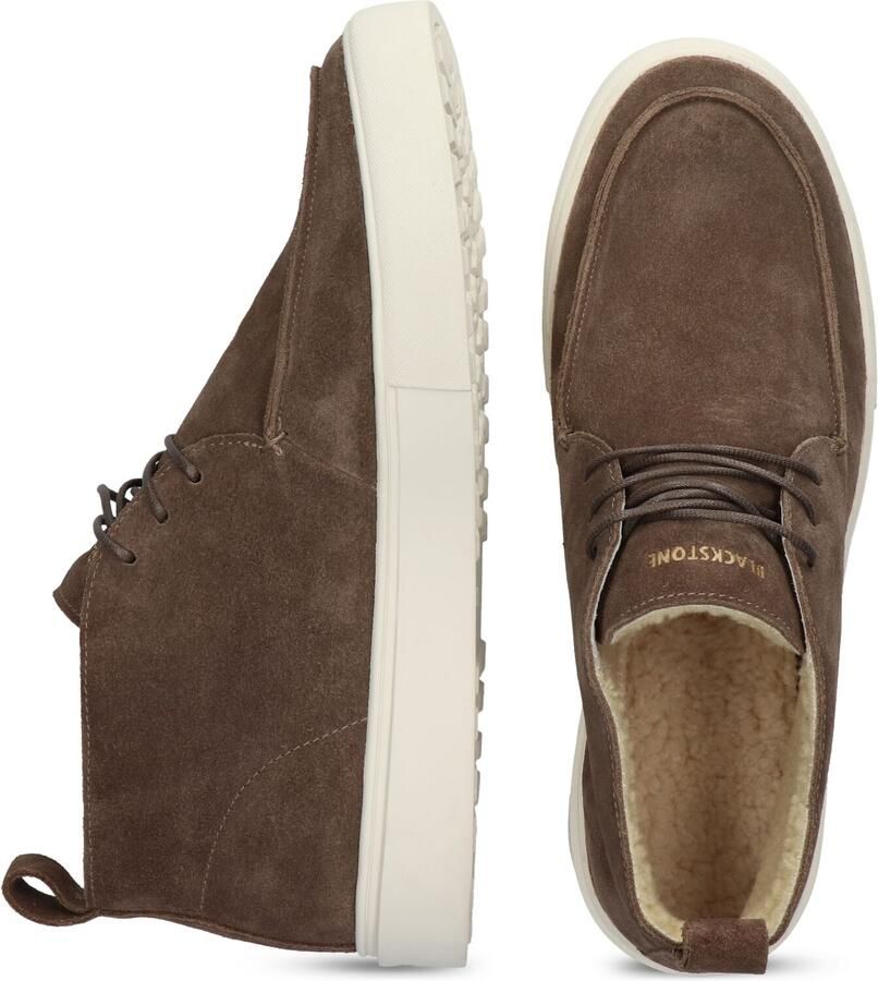 BLACKSTONE Veterboots Heren Ruby Jerrik Maat: 45 Materiaal: Leer Kleur: Bruin