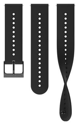 Bracelet de Montre Silicone Suunto Urban 4 22mm All Black - Noir