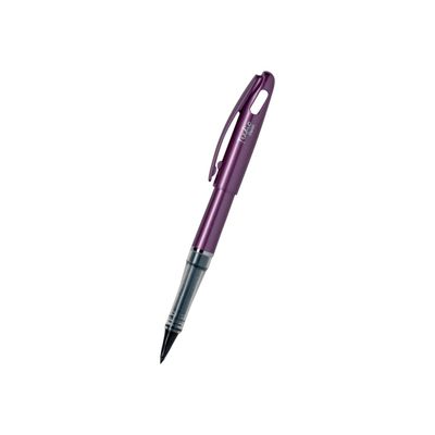 Pentel Tradio Brillant - Feutre plume - corps mauve