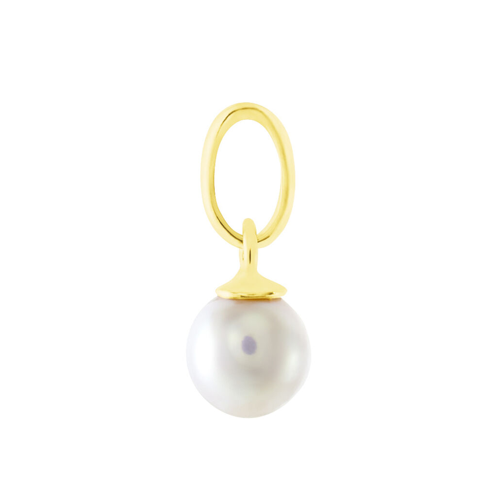 Pendentif Lenonie Or Jaune Perle De Culture