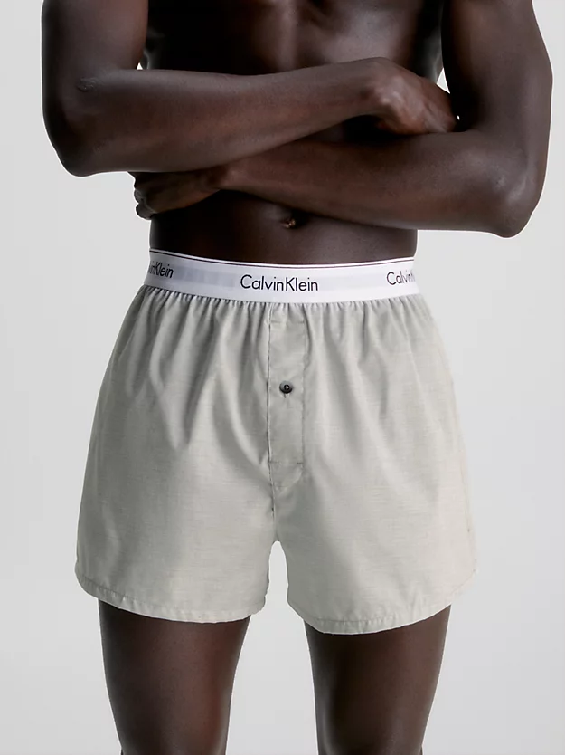 Cuecas Boxer Slim - Pacote com 2 - Algodão Moderno