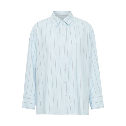 Ichi Stripie Skjorte, Cashmere Blue, 34