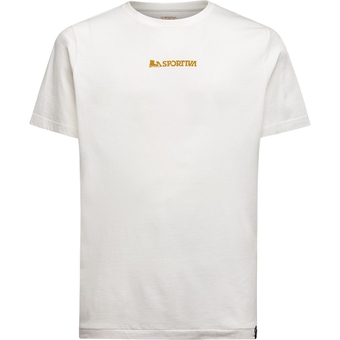 La Sportiva Eighties Logo T-Shirt Chalk Herren