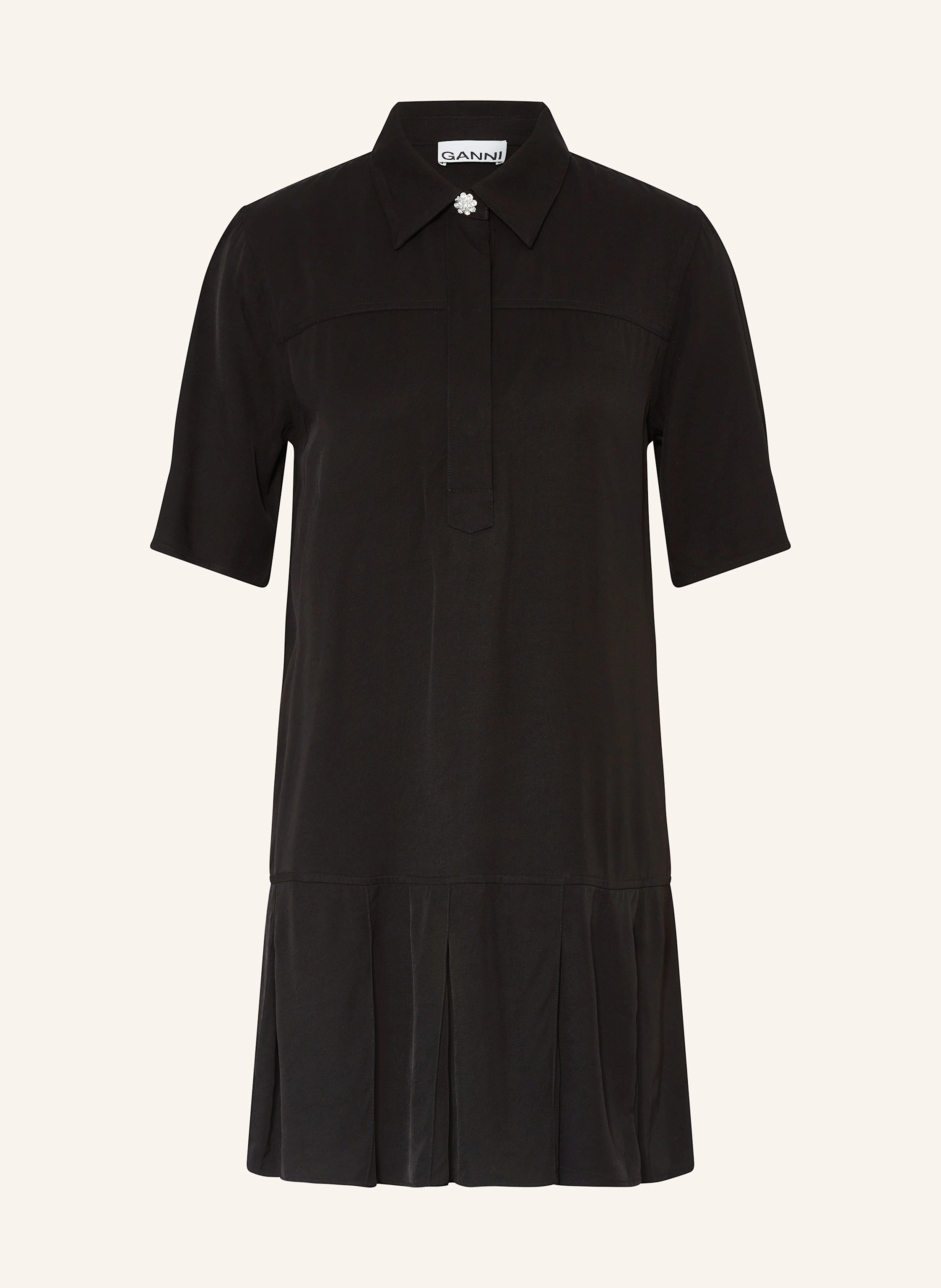 GANNI Hemdblusenkleid
