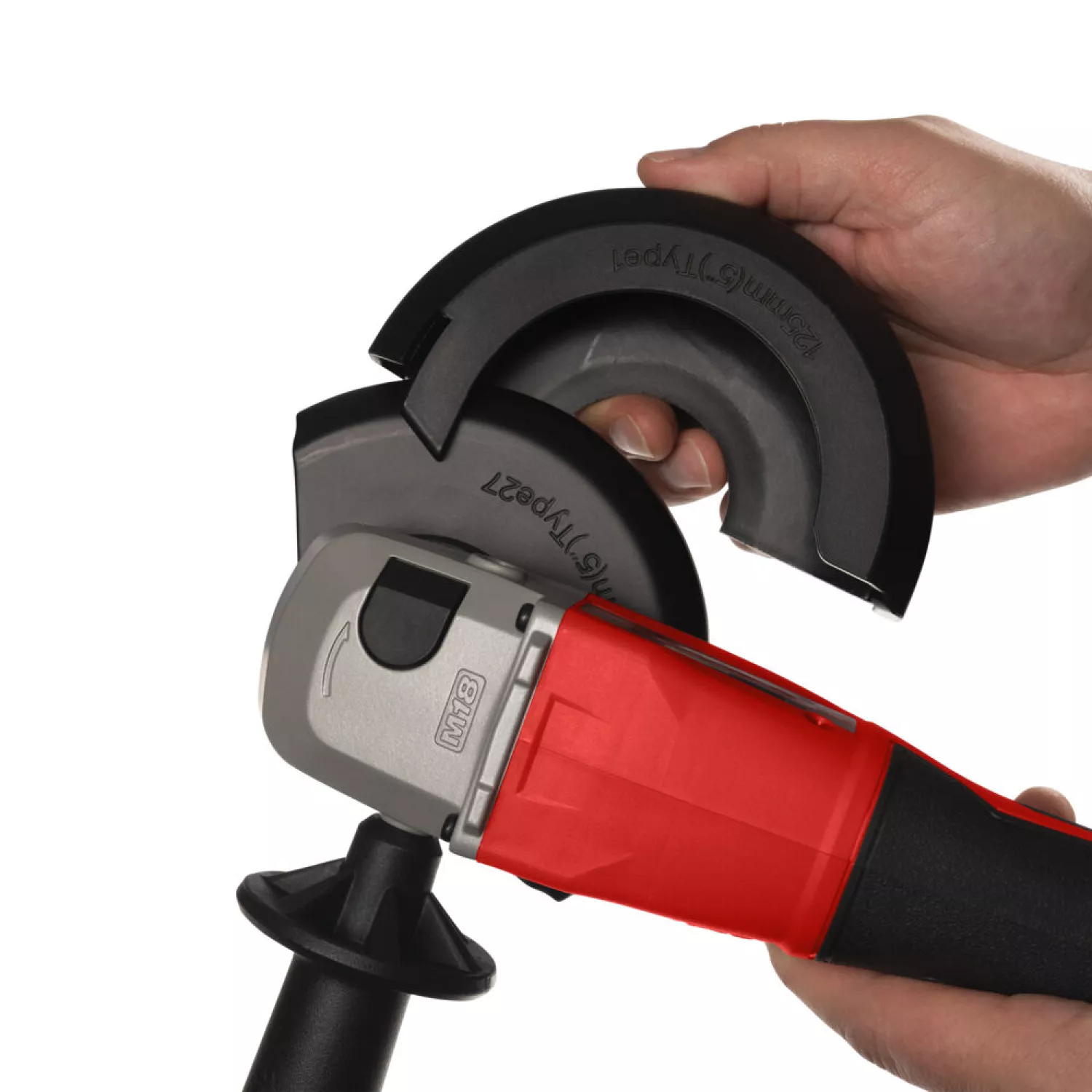 Milwaukee M18 BLSAG125XPD-402X 18v Li-ion Haakse slijper met peddelschakelaar set (2x 4.0Ah accu) in HD Box- 125mm - Koolborstelloos