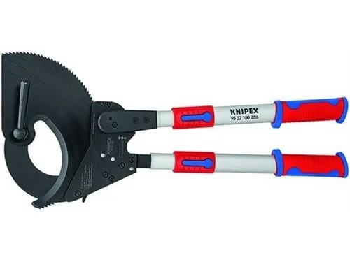 Knipex 95 32 100, Skæretang, 10 cm, Blå, Rød, Rustfrit stål, 220 mm, 680 mm, 60 mm