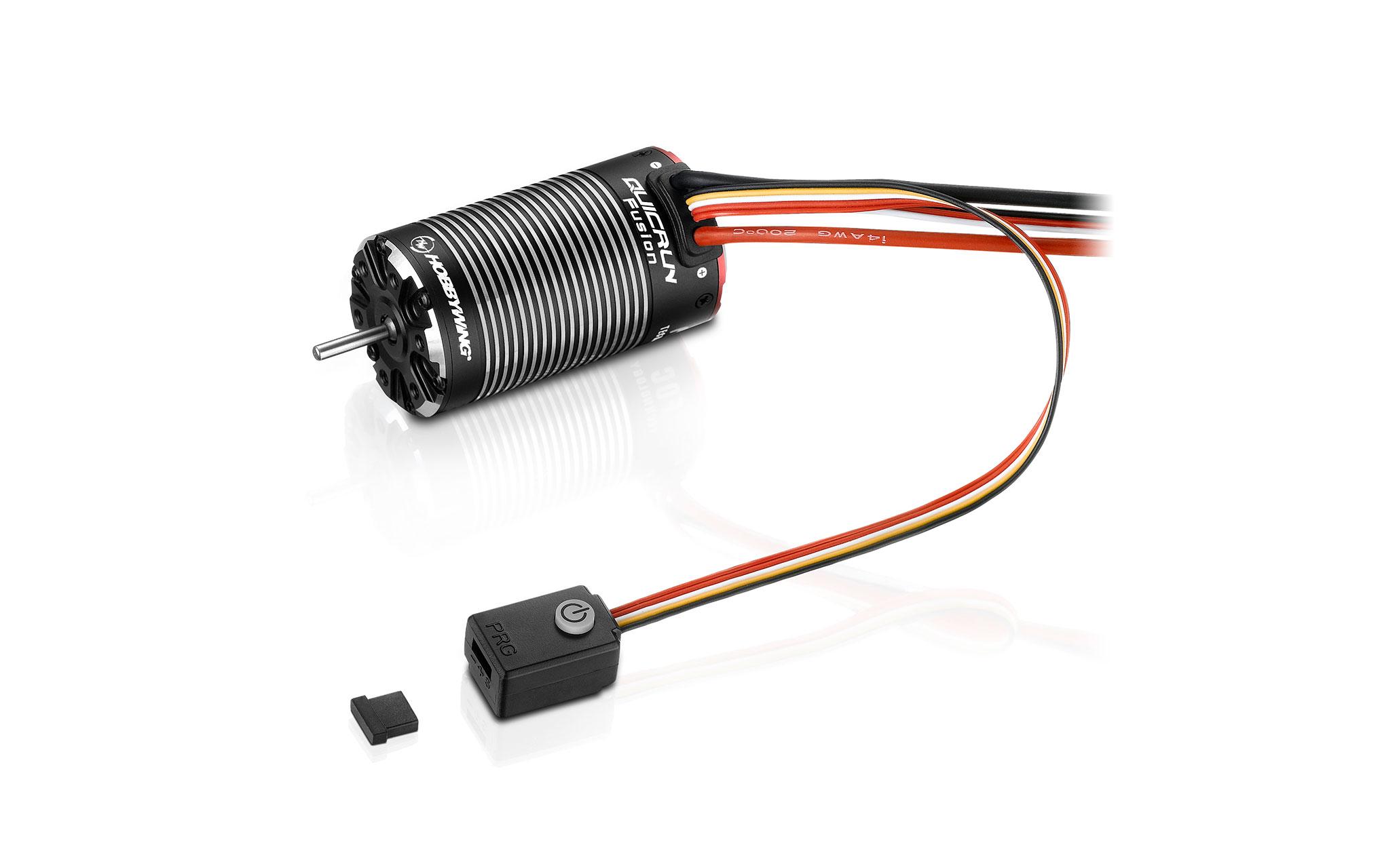 Brushless-Antriebsset Quicrun Fusion Combo 1800kV<br>Scale Crawler 2 in 1 Antriebsset