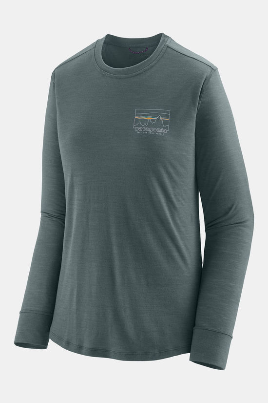 Patagonia Patagonia L/S Cap Cool Merino Graphic Shirt Dames