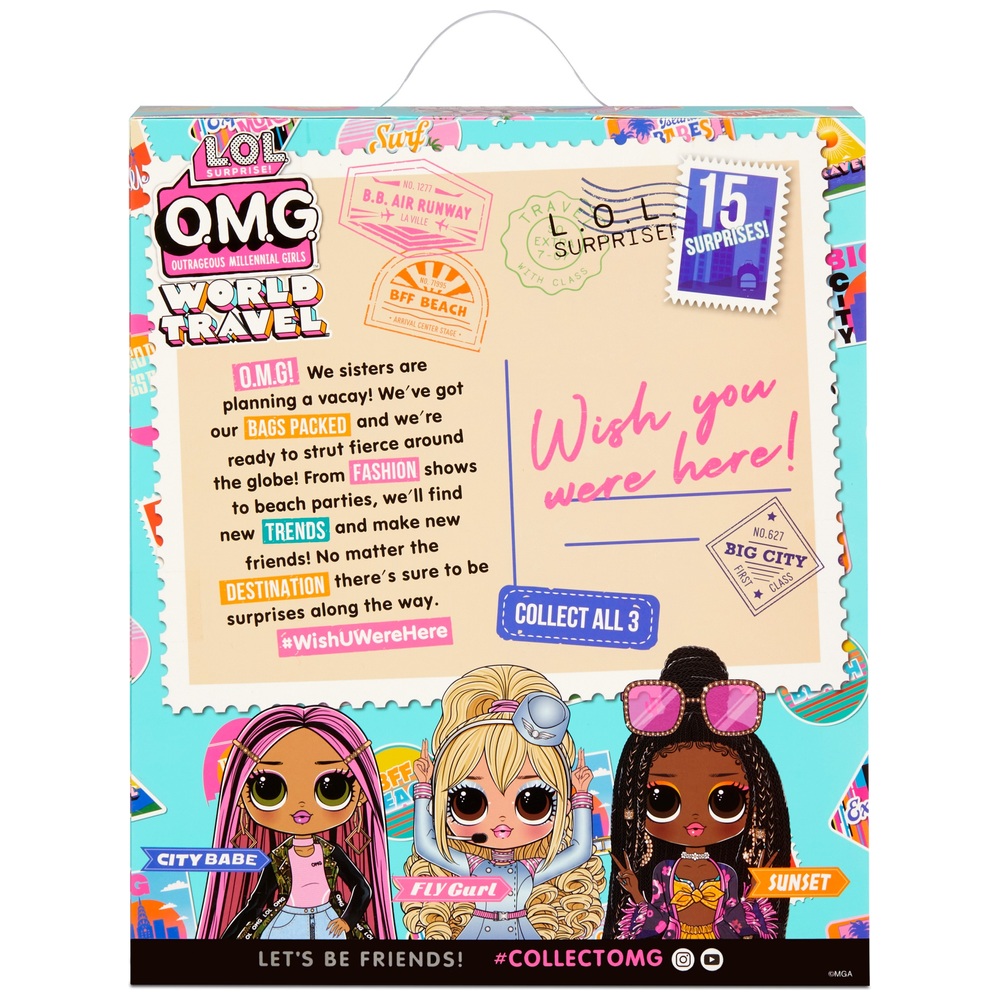 LOL Surprise! OMG Reisepuppe – City Babe