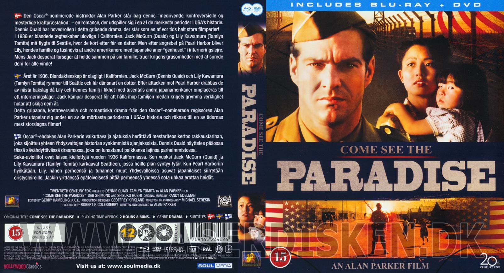 COME SEE THE PARADISE BD