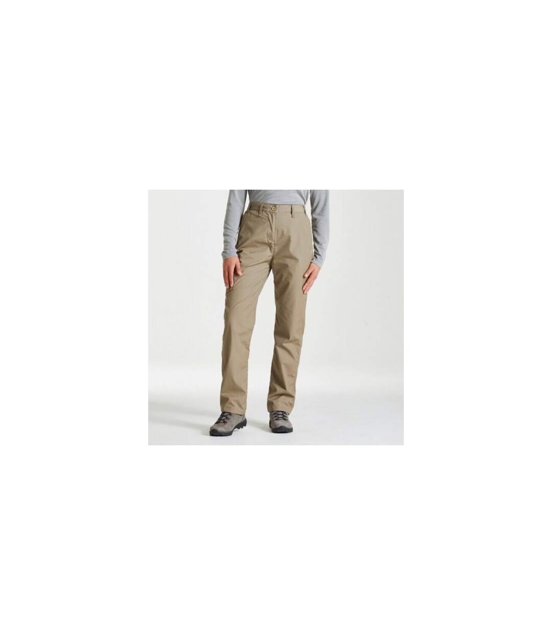 Craghoppers - Pantalon EXPERT KIWI - Femme (Beige foncé) - UTPC4523