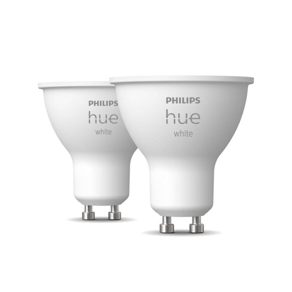LYSPÆRE SPOTPHILIPS HUE W 2-PAK 4.2W GU10