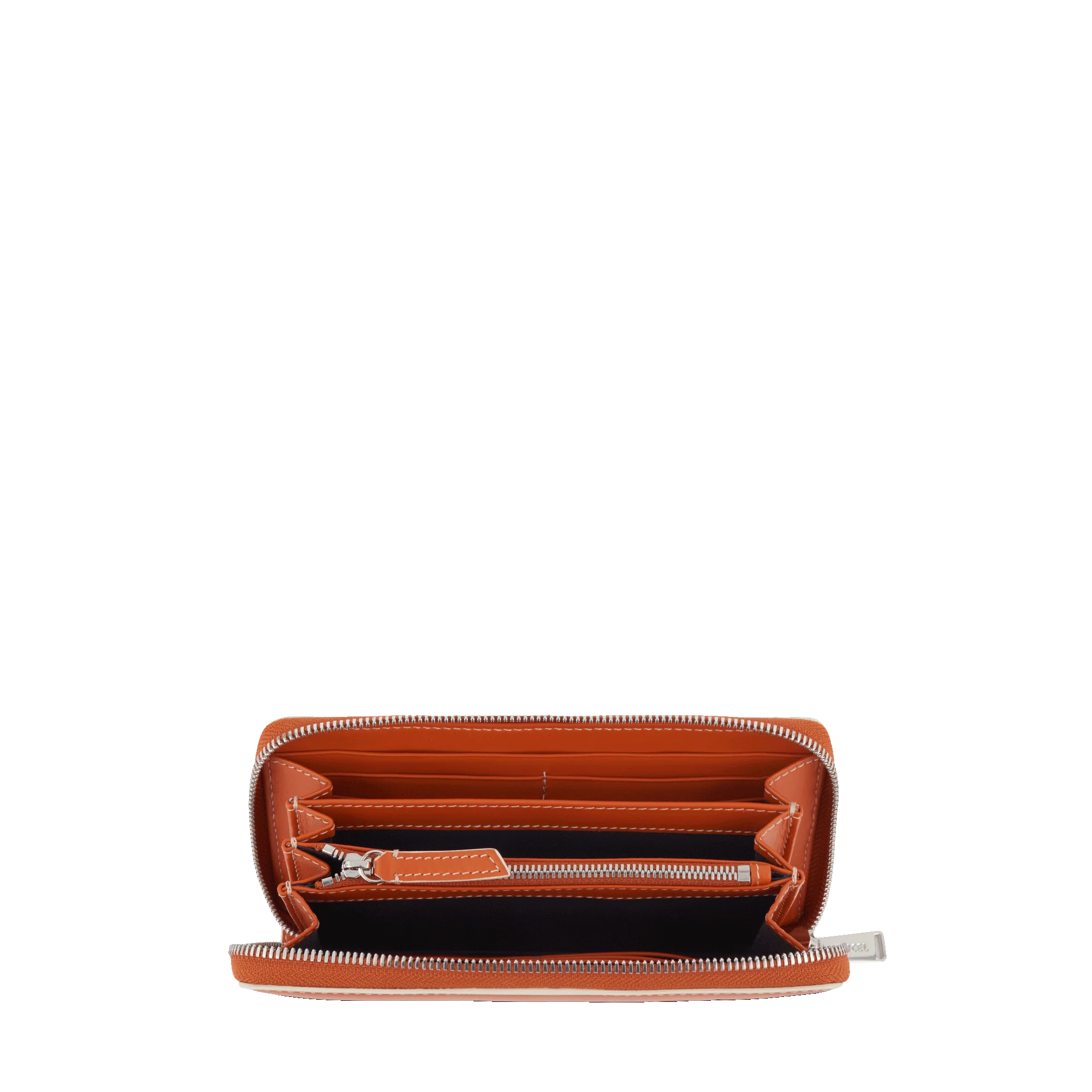 Portefeuille long zippé Lancel x Roland Garros-Terre battue