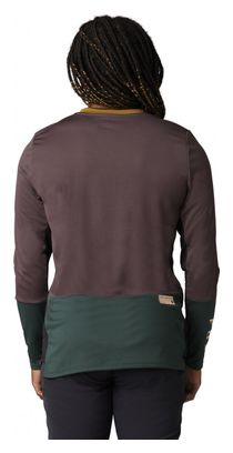 Maillot Manches Longues Femme Fox Defend Marron