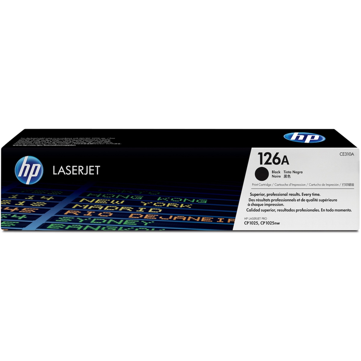 HP toner 126A Sort