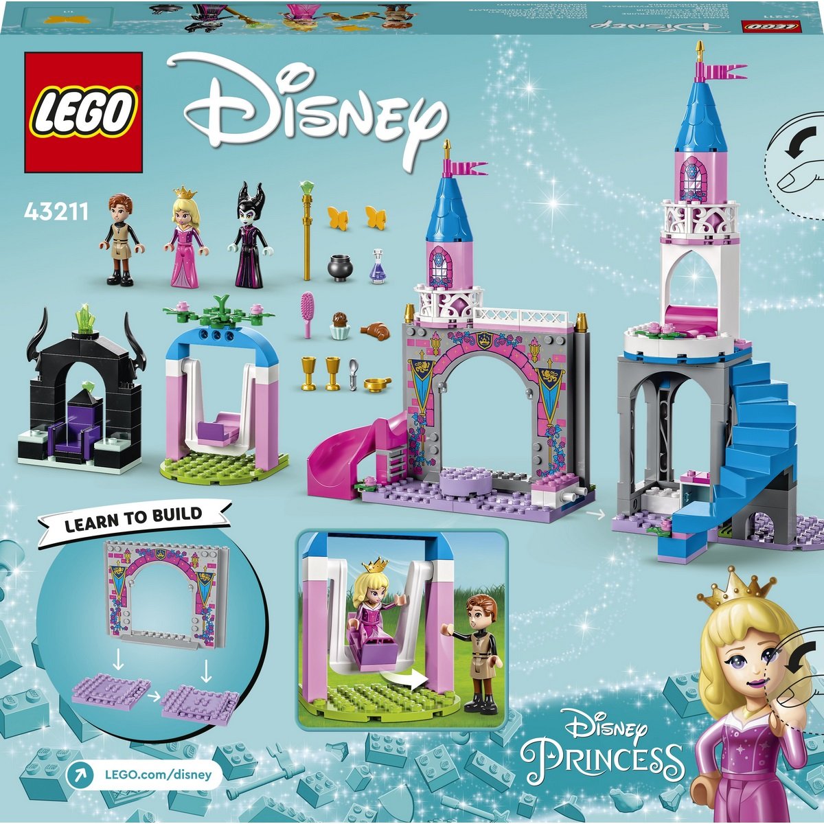 Le château d'Aurore Lego  43211