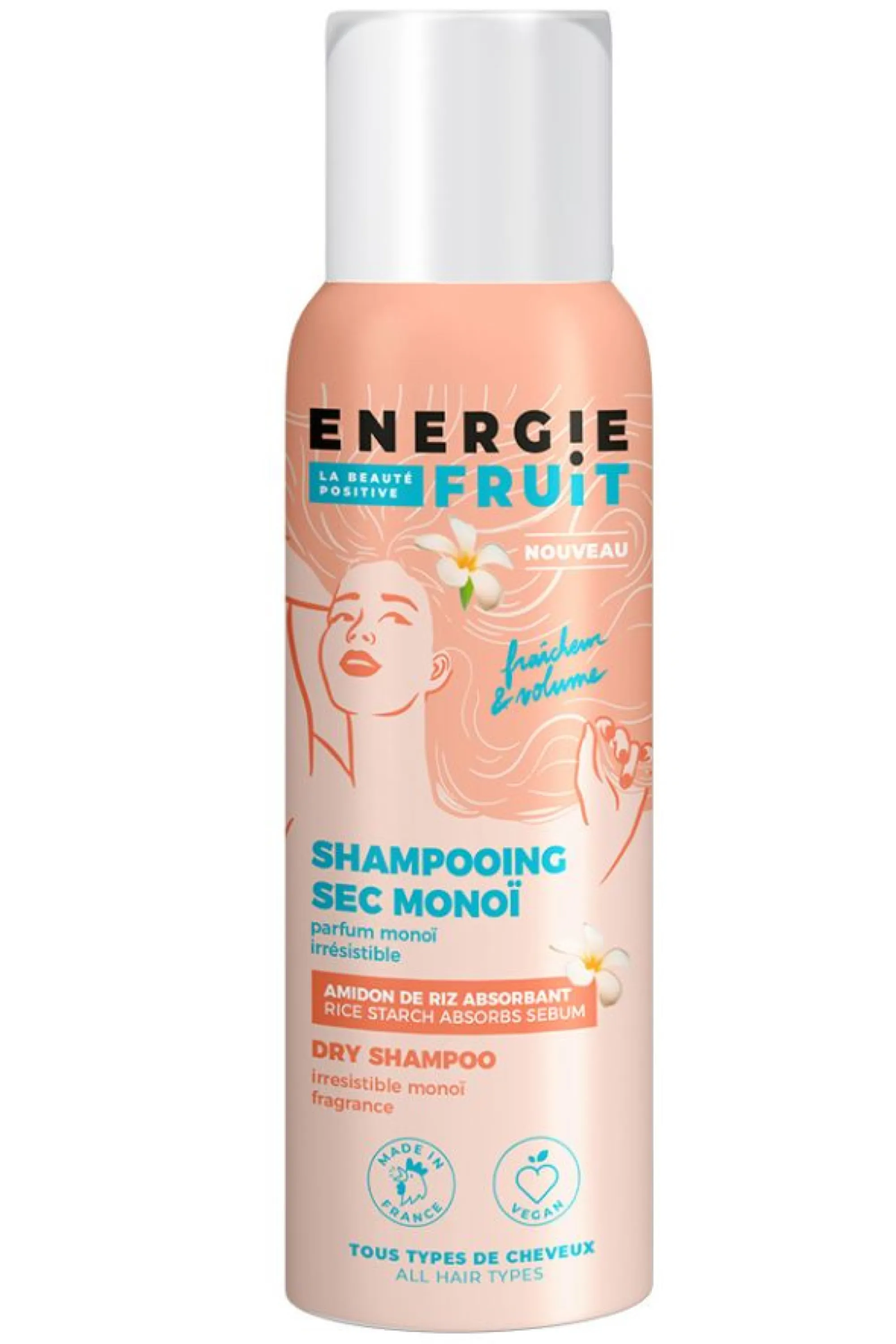 Energie Fruit Shampoing sec fraicheur & volume Monoï-150 ml