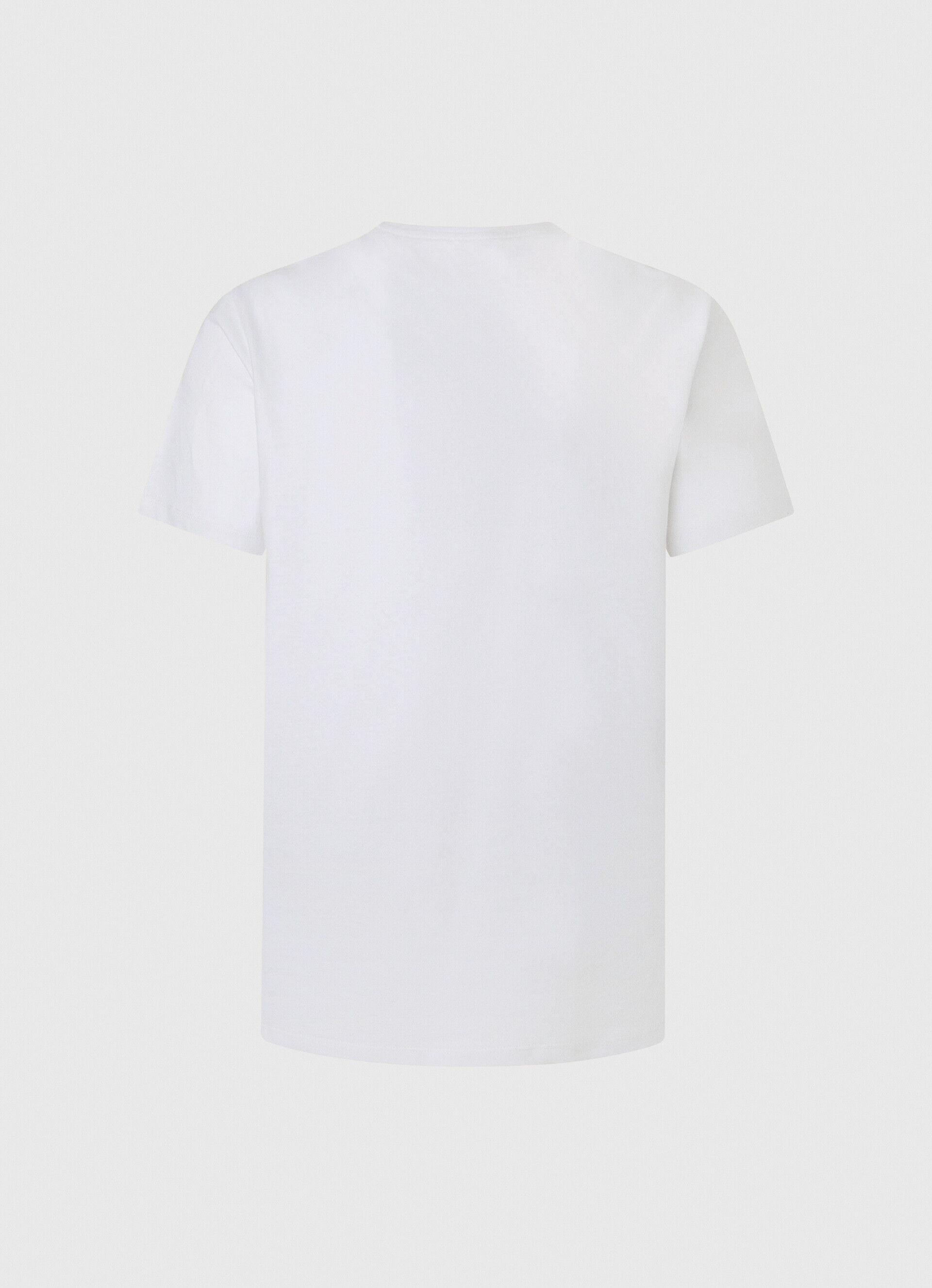 CAMISETA COM LOGOTIPO ESTAMPADO - branca