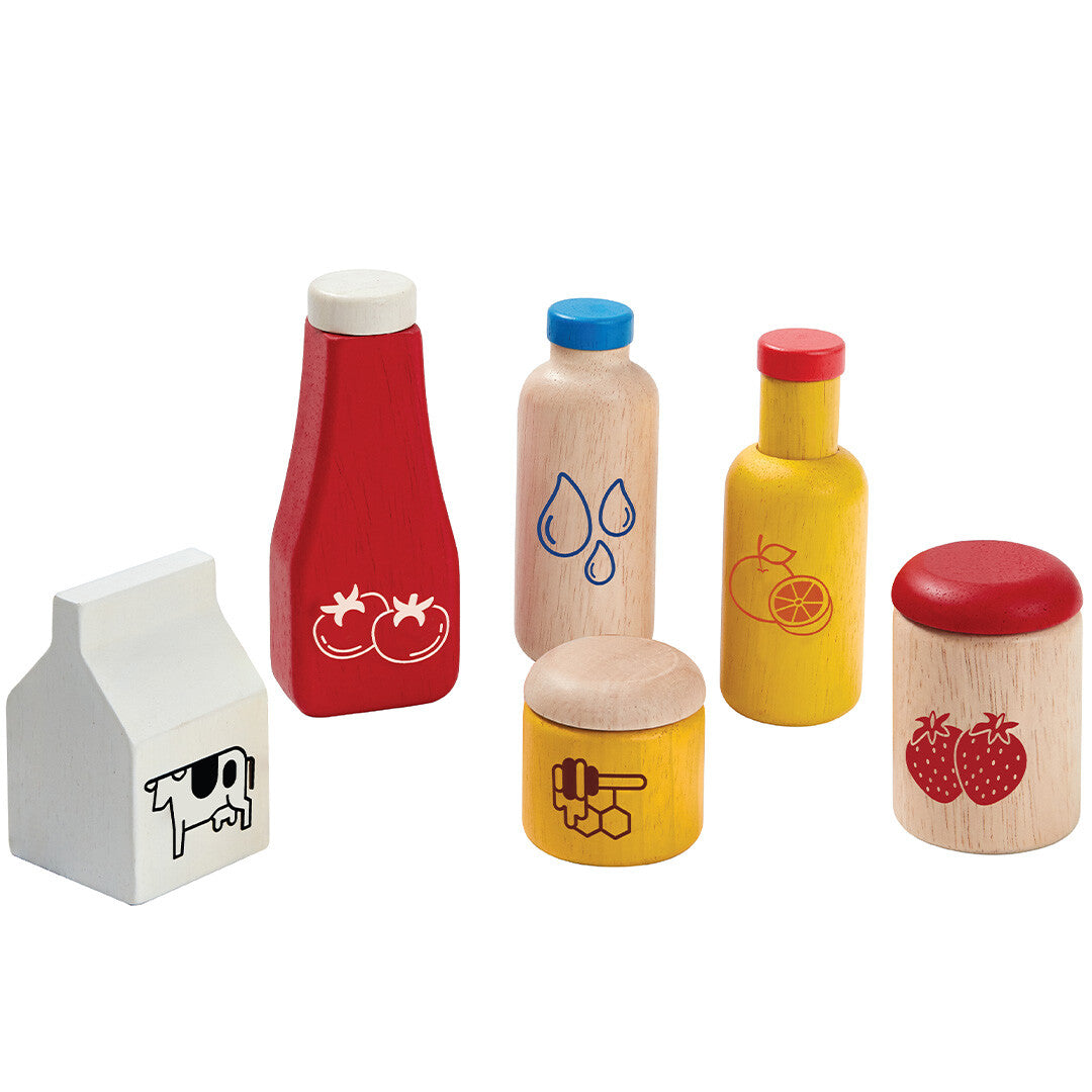 Plan toys eten en drinken - 6st