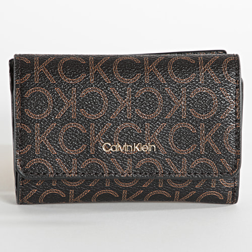 Portefeuille Femme CK Must Trifold 9559 Marron