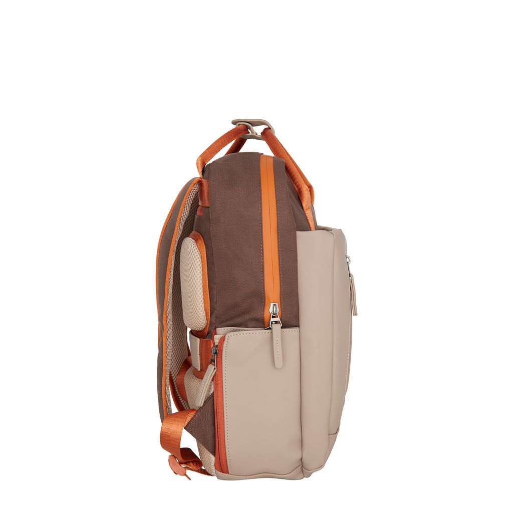 New Rebels Ferron Miami Backpack Laptop 13 inch Coffee