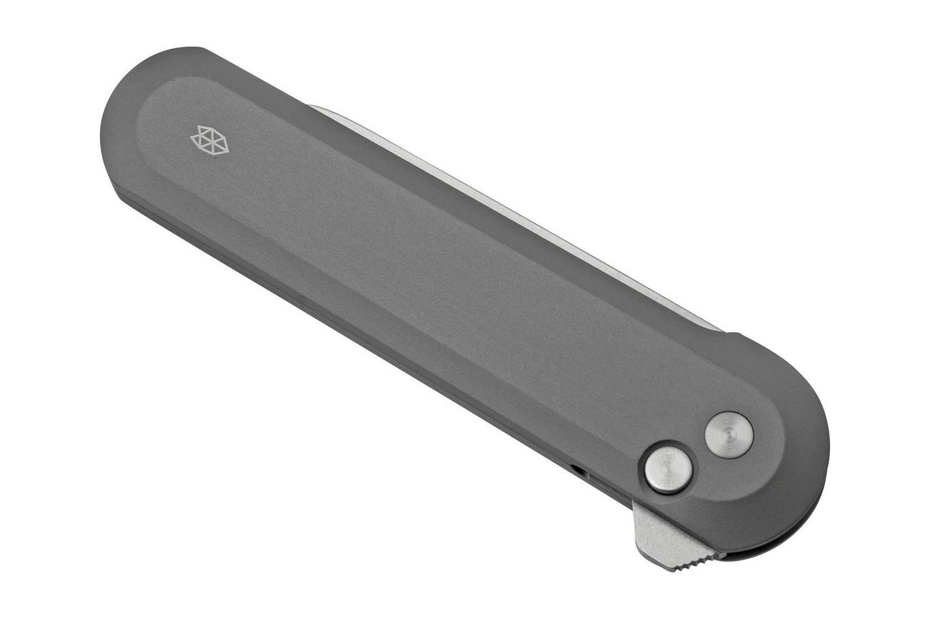 The James Brand The Wells KN123185-00 MagnaCut, Grey Aluminum, zakmes