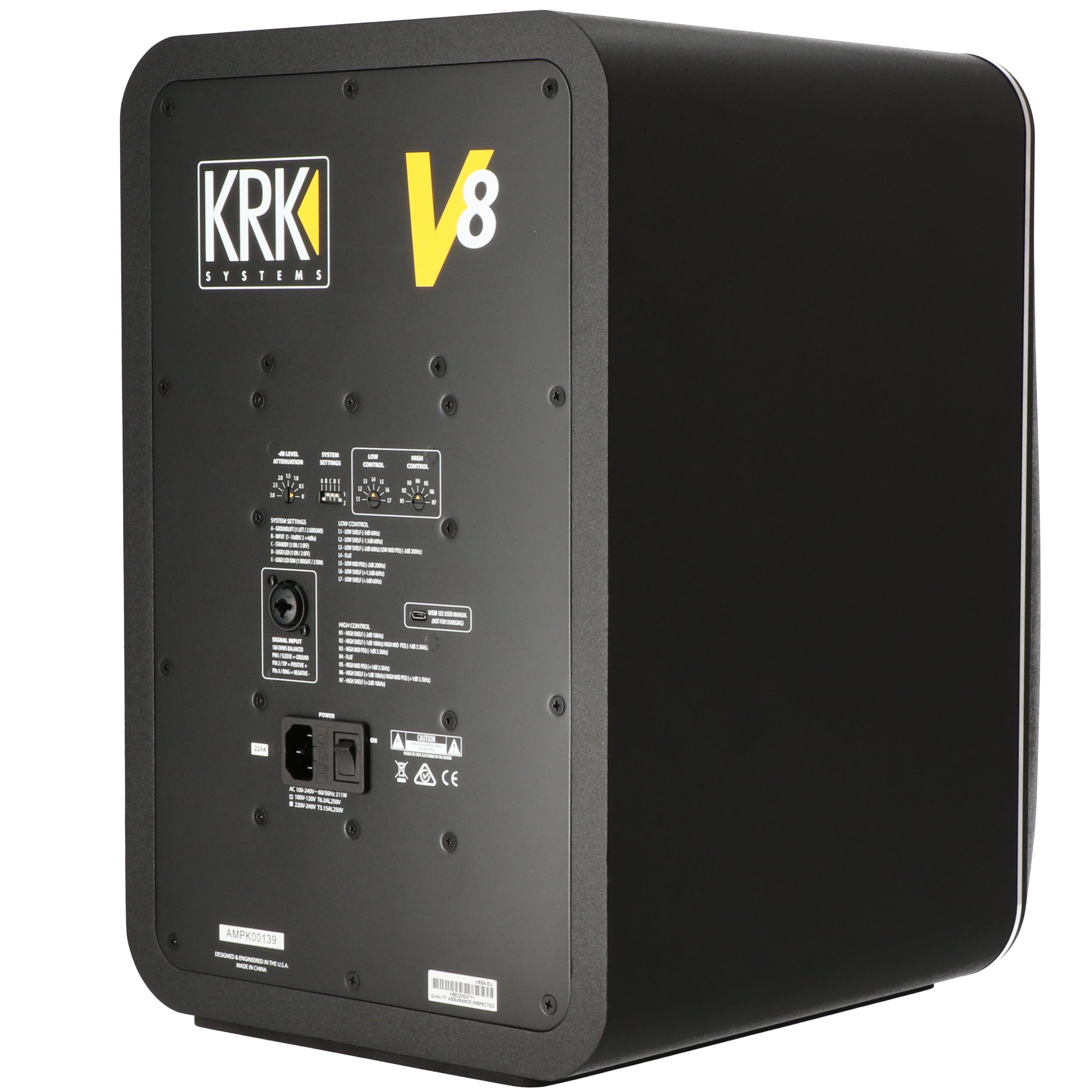 KRK V8 S4 2-weg studiomonitor (per stuk)