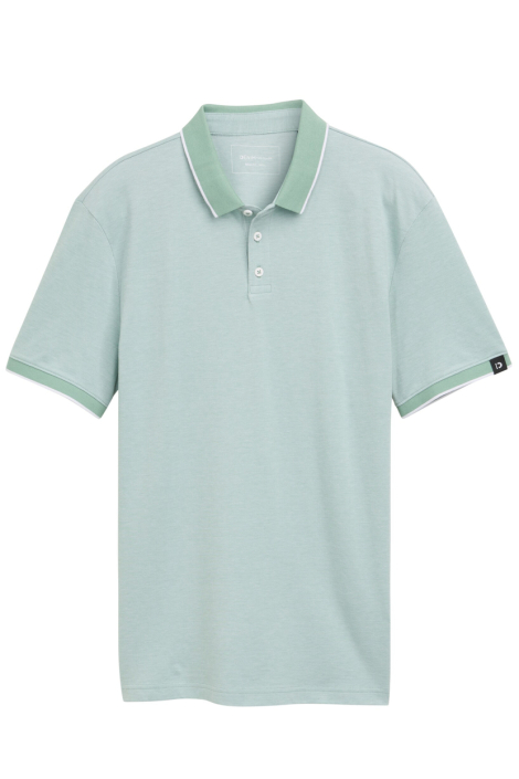 Tom Tailor groene heren polo